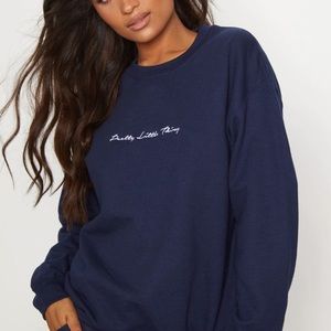 NWB Pretty little thing crew neck sweater